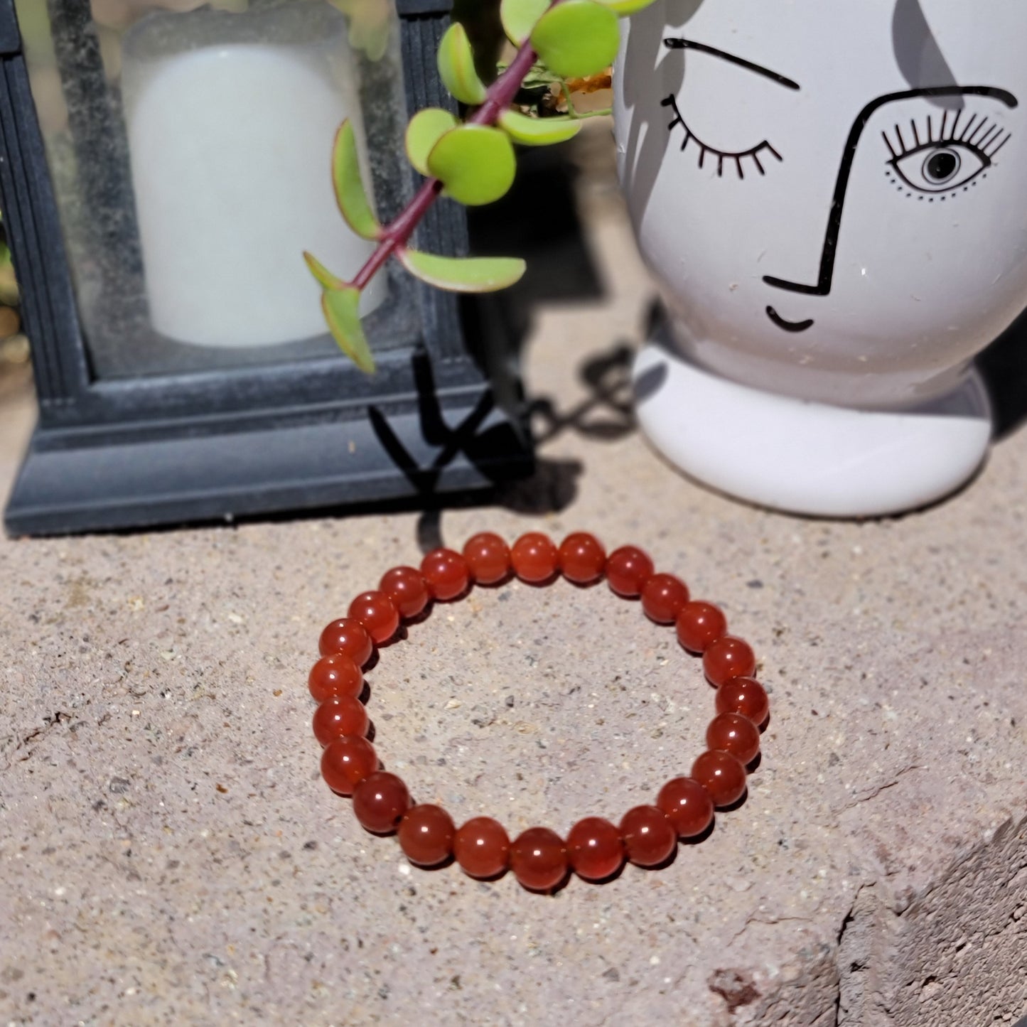 Carnelian Stretch Bracelet