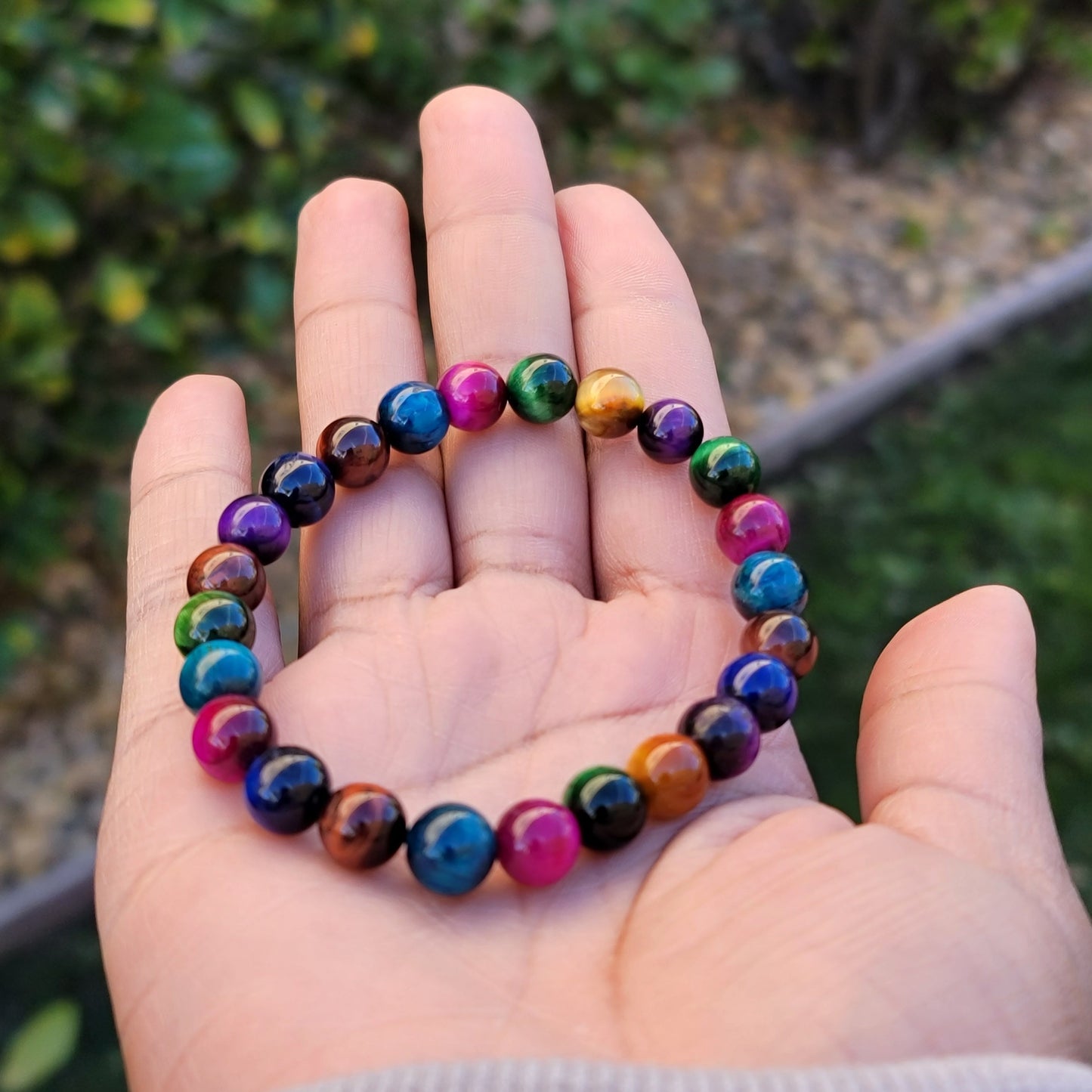 Tiger's Eye Bracelet, Multicolor Bracelet, Empowerment Bracelet, Intuition Bracelet, Wisdom Bracelet, Balance Bracelet, Protection Bracelet, Manifest Bracelet,