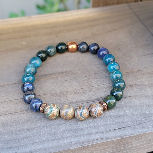 Health Bracelet, healing bracelet, Mental Health and Wellbeing Bracelet, Stress Reliever Bracelet